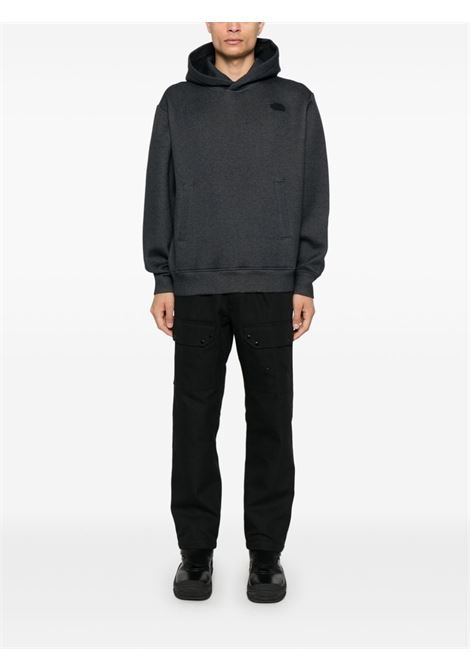 pull-on hoodie man black heather in cotton THE NORTH FACE | NF0A8AMBKS71